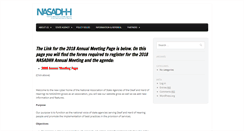 Desktop Screenshot of nasadhh.org